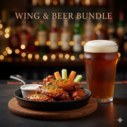 Norwich Stag Do Activities Wings & Beer Bundle